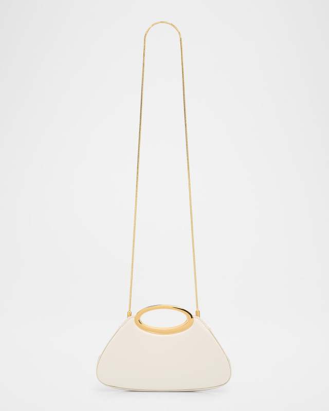 Mod Sculptural Leather Crossbody Bag